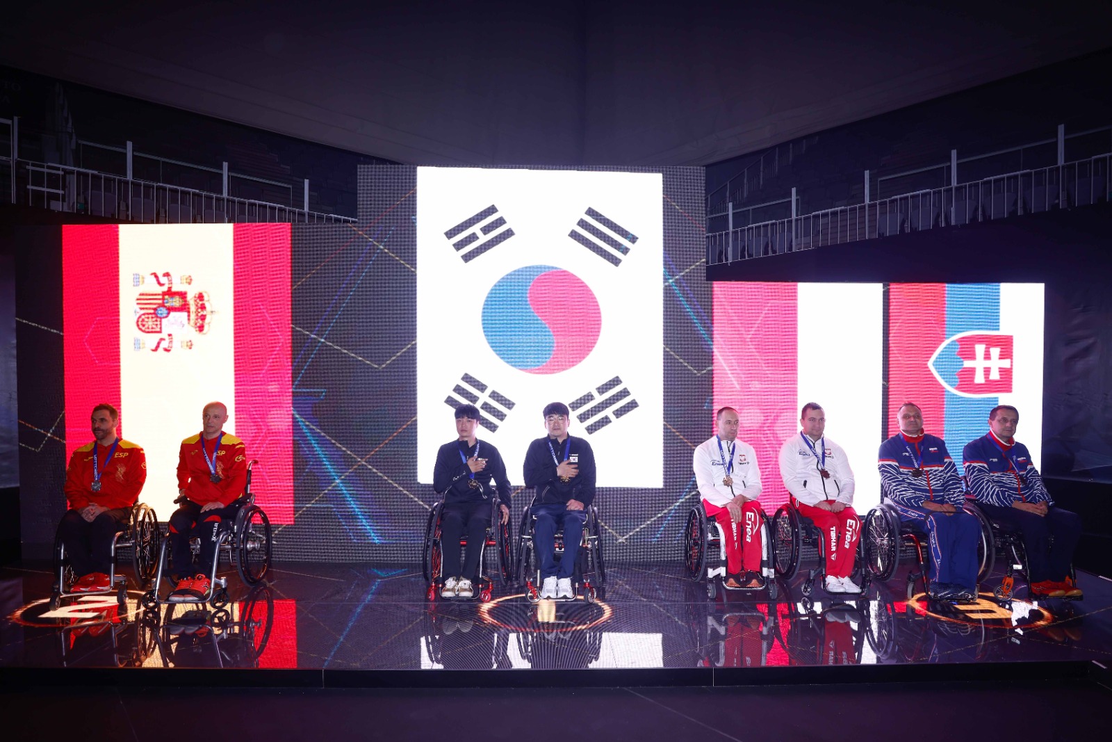 Corea del Sur domina los dobles del Andalucía World PTT Championships 2022